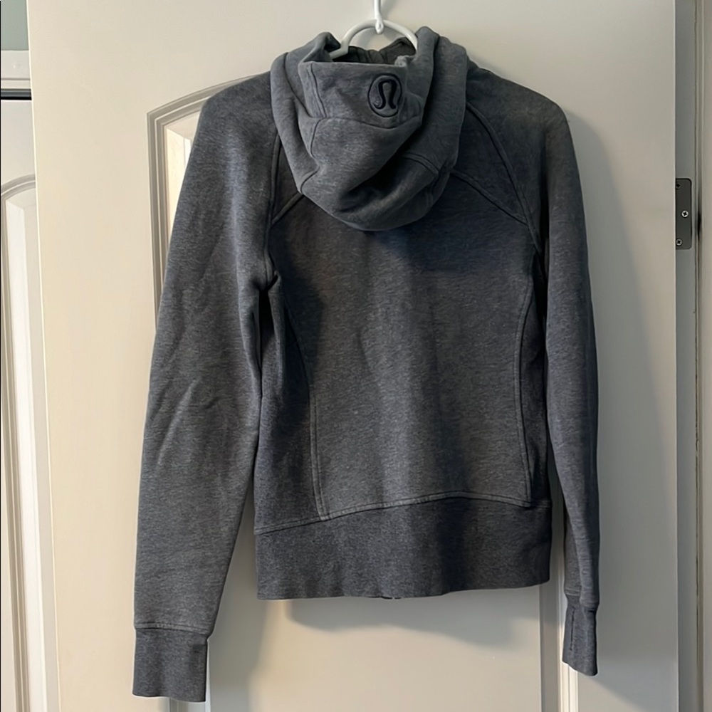 Gray Zip-Up Jacket - image 3